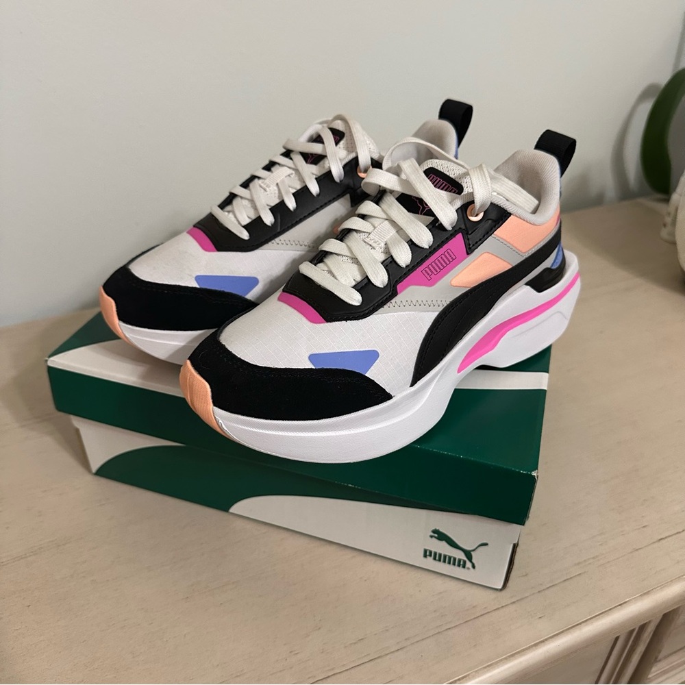 Puma Colorful Athletic Sneakers
